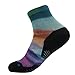 HUSO Men's Women's Colorful Printed Cushioned Elite Athletic Ankle Socks 1/2/3 Pair