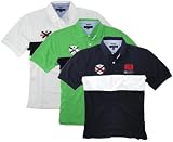 Tommy Hilfiger Mens American Classic Striped Polo Shirt