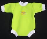 Splash About neoprene Baby Snug mini wetsuit: Lime, Medium: 0 - 3 months