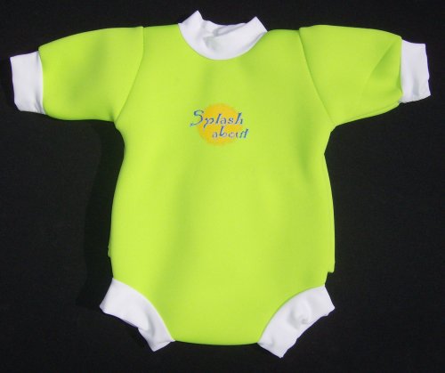 Childrens Toyshop  Toys : Baby Snug mini wetsuit: Lime, Large: 3 - 6 months