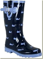 Chooka Women's Tiny Whales Rainboot