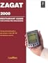 Zagat Restaurant Guide for Connected Organizers