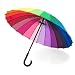 �yMoMA�z Color Wheel Stick Umbrella 24�J���[�z�C�[���A���u���� 83192 ���P