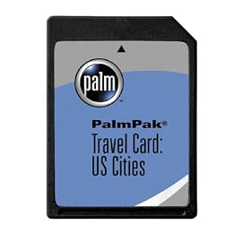 PalmOne PalmPak Travel Card: US Cities (m125, m130, i705 & m500 series)