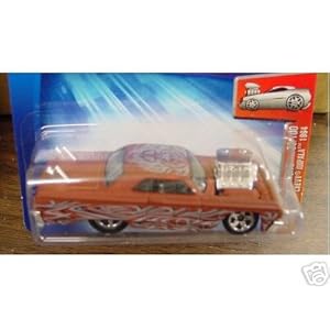Mattel Hot Wheels 2004 First Editions 1:64 Scale Rusty Brown Tooned 1964 Chevy Impala Die Cast Car #033