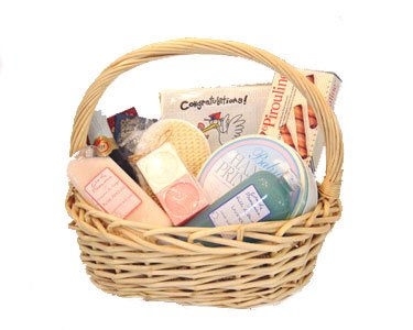 Impending Arrival Gift Basket by Warm Sentiments