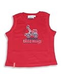 Wild Mango - Toddler Boys Sleeveless Muscle Tee Shirt, Red