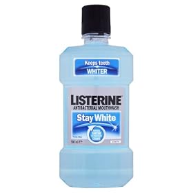 Listerine Advanced Stay White Tartar Control Mouthwash 500 ml