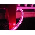 25Ft Rope Lights; 3Wires Pink Chasing LED Rope Light Kit; Christmas Lighting; outdoor rope lighting