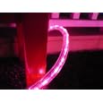 10Ft Rope Lights; 3Wires Pink Chasing LED Rope Light Kit; Christmas Lighting; outdoor rope lighting
