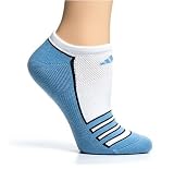 Adidas Womens ClimaLite® Compression No Show Sock,2-Pack