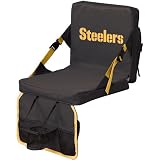North Pole Pittsburgh Steelers Folding Stadium Seat