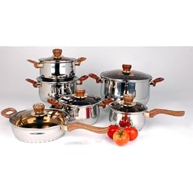 $Free Shipping$ Gourmet Chef 12-Piece Cookware Set by Gourmet Chef