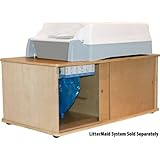LitterWorks LW470-LMS Stand and Waste Disposal System for Littermaid Elite Self-Cleaning Litter Boxes