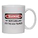 WARNING MY NEWFOUNDLAND ATE THE DOG TRAINER Mug for Coffee / Hot Beverage (choice of sizes and colors)