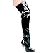SUSIE black patent w/zipper 9