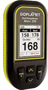 Goplanet Mars 200 Unisex Golf Gps Unit - Yellow
