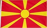 Macedonia National Country Flag - 3x5foot poly