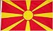 Macedonia National Country Flag - 3x5foot poly
