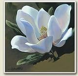Tile Trivet ~Magnolia Green Background ~ 6 inch x 6 inch ~ code 765