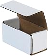 Aviditi M422 Corrugated Mailer, 4" Length x 2" Width x 2" Height, Oyster White (Bundle of 50)