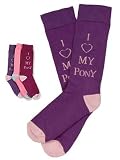 TuffRider I LOVE MY PONY Kids Socks