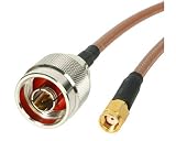 StarTech.com 1-Feet N-Male to RP-SMA Wireless Antenna Adapter Cable - M/M (NRPSMA1MM)