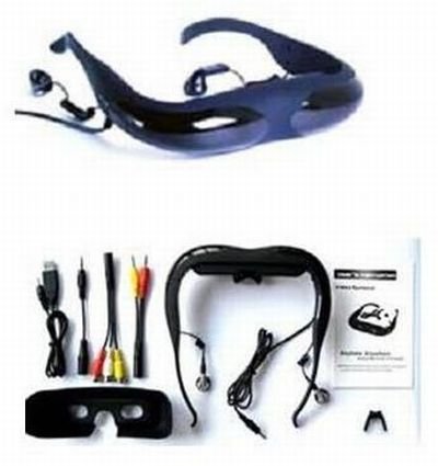 50 Inch Full Color Lcd Ipod Gaming Tv Audio Video Glasses