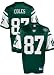 New York Jets Laveranues Coles Replica Adult Team Color Jersey, Size= Large