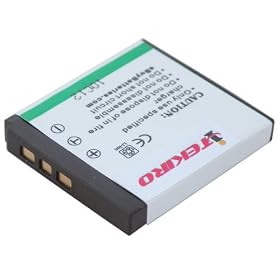 iTEKIRO 800mAh Replacement Battery for Polaroid t1031 t1035 t1234 t1235 Digital Cameras by 