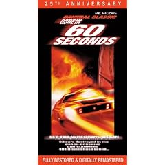 Gone in 60 Seconds [VHS]