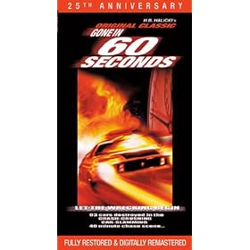 Gone in 60 Seconds [VHS]