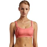 Moving Comfort Women's Fiona Bra, Coral, 36C