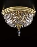  : Waterford Ciara Ceiling Fixture with Antique Brass Finish