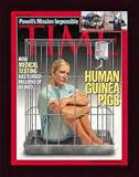 Medical Testing / TIME Cover: April 22, 2002, Framed Art Print by TIME Magazine