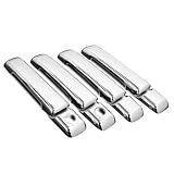 Mirror Chrome Side Door Handle Covers Trims for 92-98 Volkswagen VW Golf Jetta Vento... 