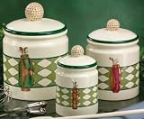Vintage Golf Bag Canister Set