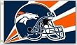 Denver Broncos 3'x5' Helmet Design Flag - Football Sports Merchandise