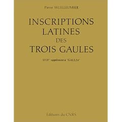 Inscriptions latines des trois Gaules, France