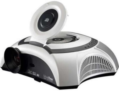 Optoma MovieTime DV10 - DLP Projector - 1000 ANSI lumens - 854 x 480 - widescreen
