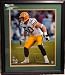 A.J. Hawk Signed 16X20 Framed Green Bay Packers Photo