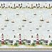 Beacon Point Nautical Lighthouse Fabric Shower Curtain by Blonder Home Accents