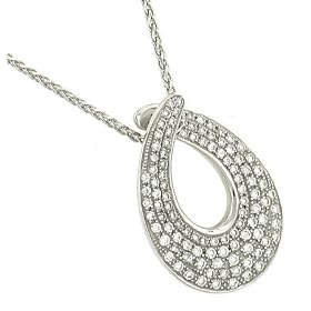 Teardrop Pendant on Wheat Chain Diamond .49cttw H/si: Jewelry from amazon.com