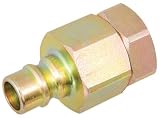 Snap-Tite QD-134 General Purpose Quick-Disconnect Plug 1/4 Coupling Size, 1/4 NPT End Fitting