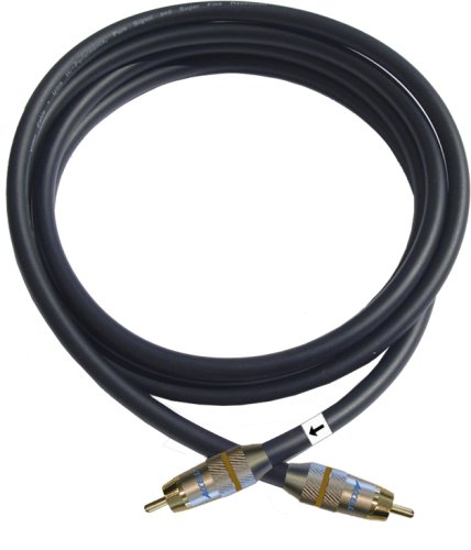 Accell B035C-006B UltraAudio Subwoofer Cable (6 Feet)