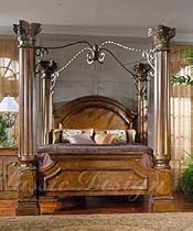 Bordeaux Queen-Size Canopy Bed