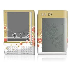 Flower Burst Design Protective Decal Skin Sticker for Amazon Kindle E-Book Reader (Version 1.0)