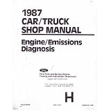 1987 FORD LINCOLN MERCURY Emissions Diagnosis Manual by Ford