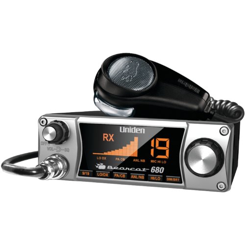 Uniden Bearcat 680 CB Radio with Ergonomic Pistol Grip Mic On Sale