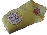 BlueberryShop Embroidered Velour Swaddle Wrap Blanket Sleeping Bag for Newborn, baby shower GIFT 100
